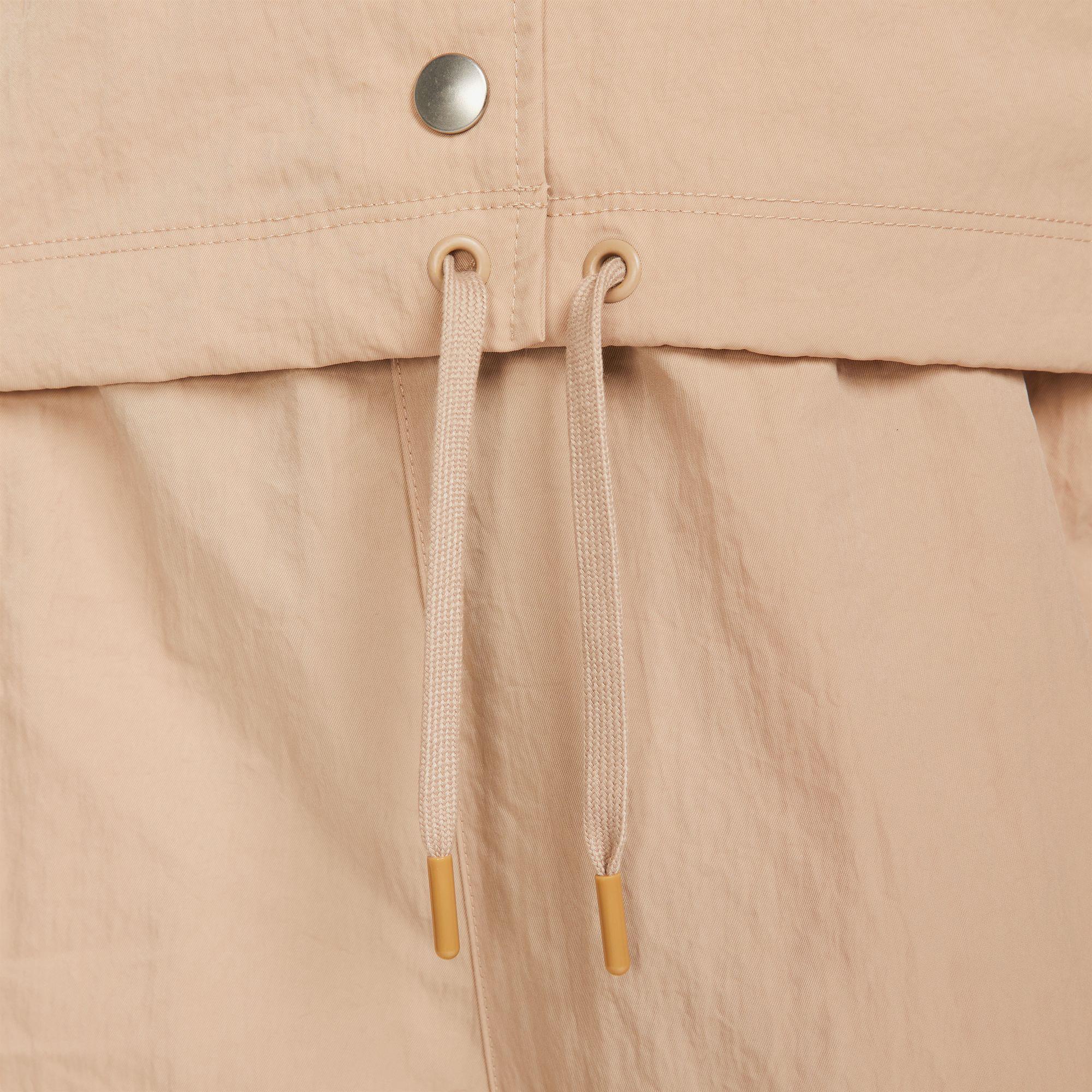 Nike Sportswear Air Woven Mod Crop Kadın Kahverengi Ceket