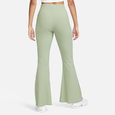  Nike Sportswear Rib Jersey Kadın Yeşil Eşofman Altı