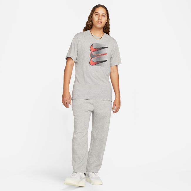  Nike Sportswear Swoosh Erkek Gri T-Shirt
