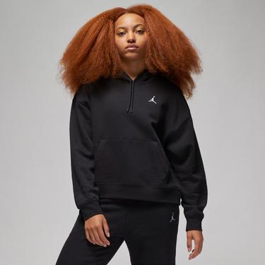  Jordan Brkln Fleece Pullover 2 Kadın Siyah Sweatshirt