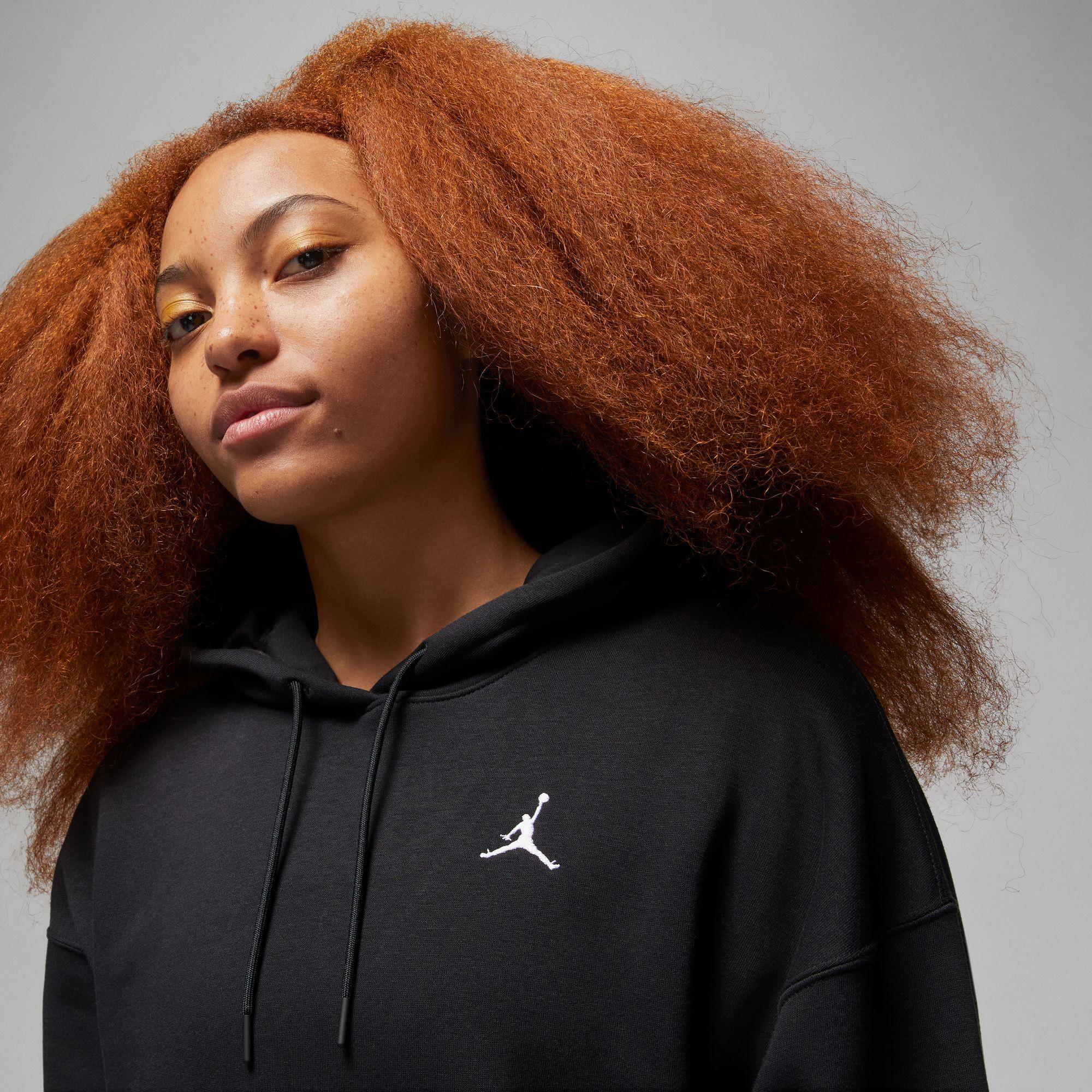 Jordan Brkln Fleece Pullover 2 Kadın Siyah Sweatshirt