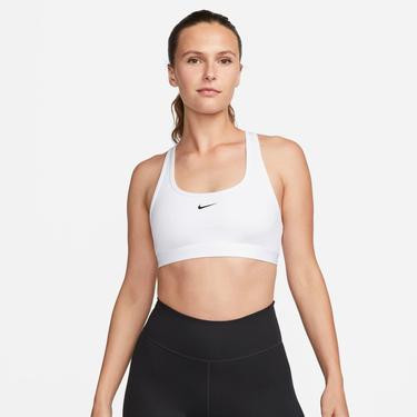  Nike Swoosh Light Sport Kadın Beyaz Bra
