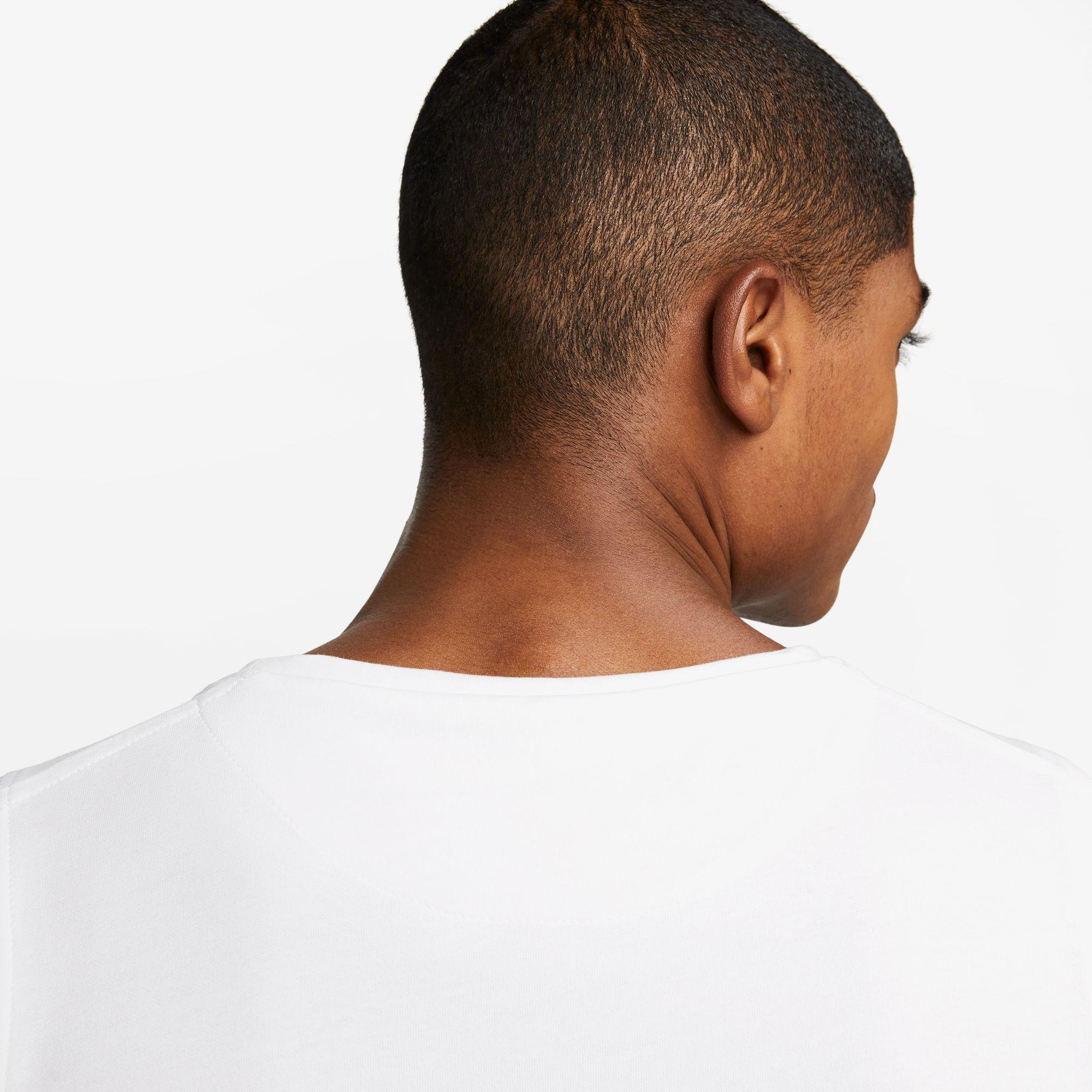 Nike Dri-Fit Primary Tank Erkek Beyaz Kolsuz T-Shirt