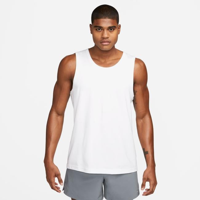  Nike Dri-Fit Primary Tank Erkek Beyaz Kolsuz T-Shirt