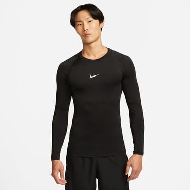  Nike Pro Dri-Fit Top Erkek Siyah Uzun Kollu T-Shirt