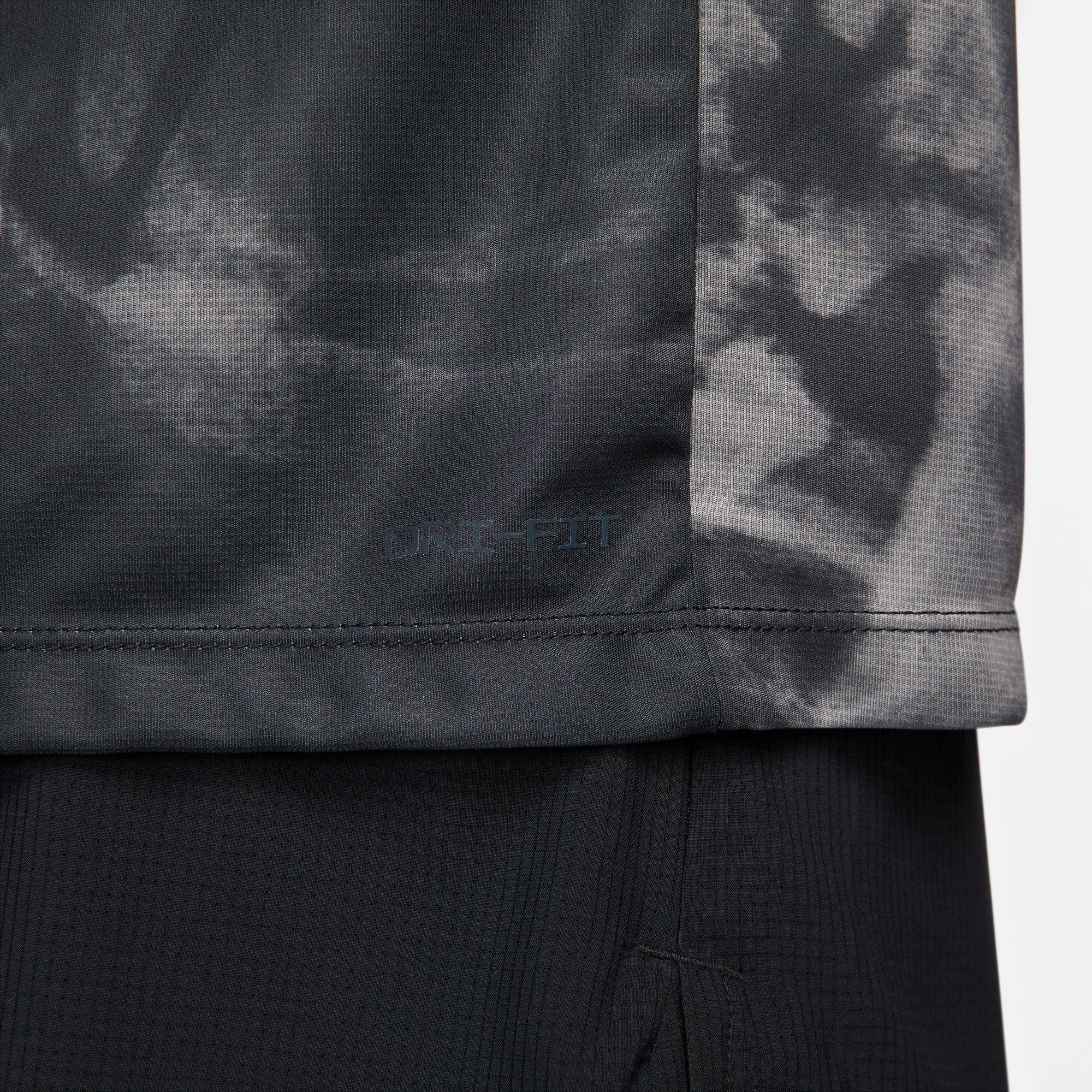 Nike Dri-FIT Run Division Rise 365 Erkek Siyah T-Shirt