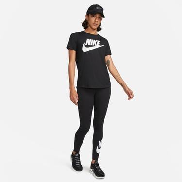  Nike Sportswear Classic High Rise Futura Kadın Siyah Eşofman Altı
