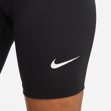  Nike Sportswear Classic High Rise 20 cm Short Kadın Siyah Tayt