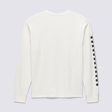  Vans Checker Luck Erkek Krem Rengi T-Shirt