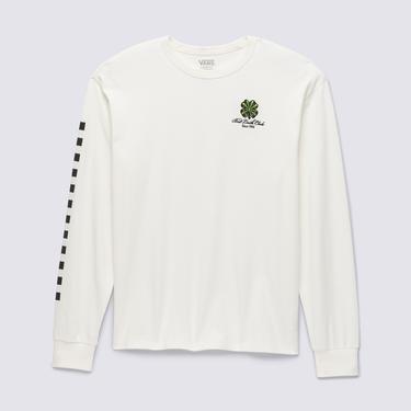  Vans Checker Luck Erkek Krem Rengi T-Shirt