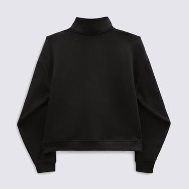  Vans Leighton Mock Neck Fleece Kadın Siyah Sweatshirt