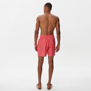  Nautica Erkek Pembe Baskılı Mayo Şort