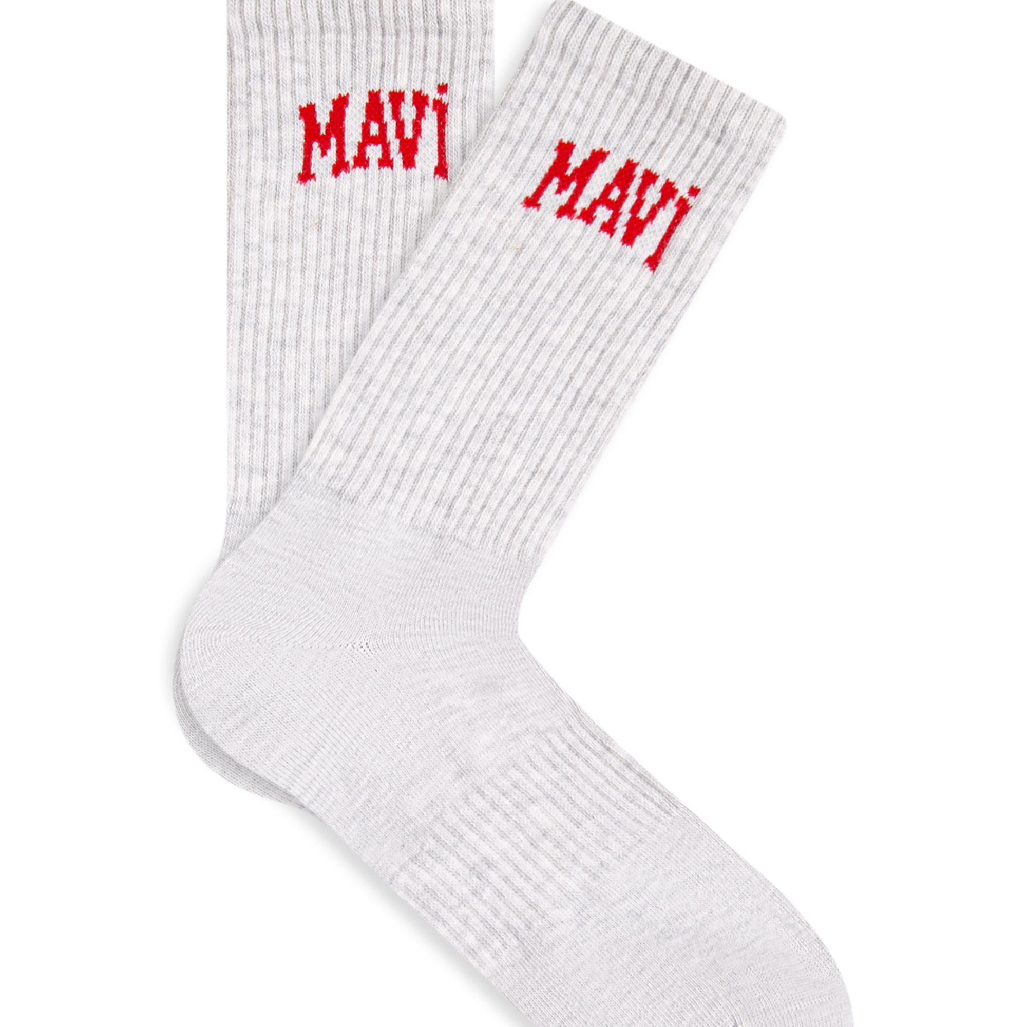 Mavi Gri Soket Çorap 0911160-82816