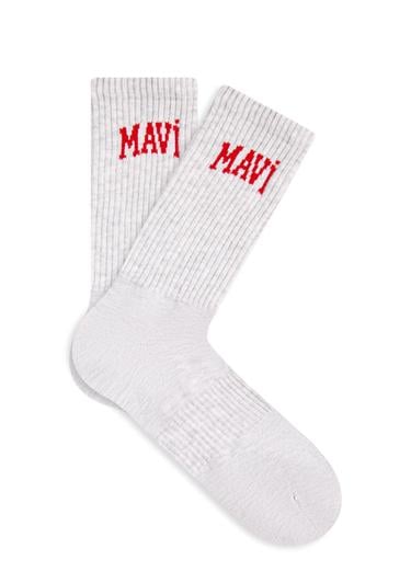  Mavi Gri Soket Çorap 0911160-82816