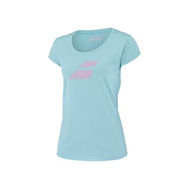  Babolat Exercise Flag Kadın Mavi Tişört