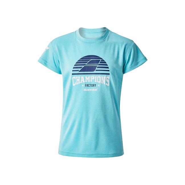  Babolat Exercise Graphic Boy Unisex Çocuk Mavi Tişört