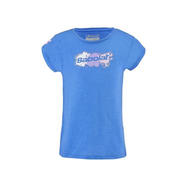  Babolat Exercise Cotton Kız Çocuk Mavi Tişört