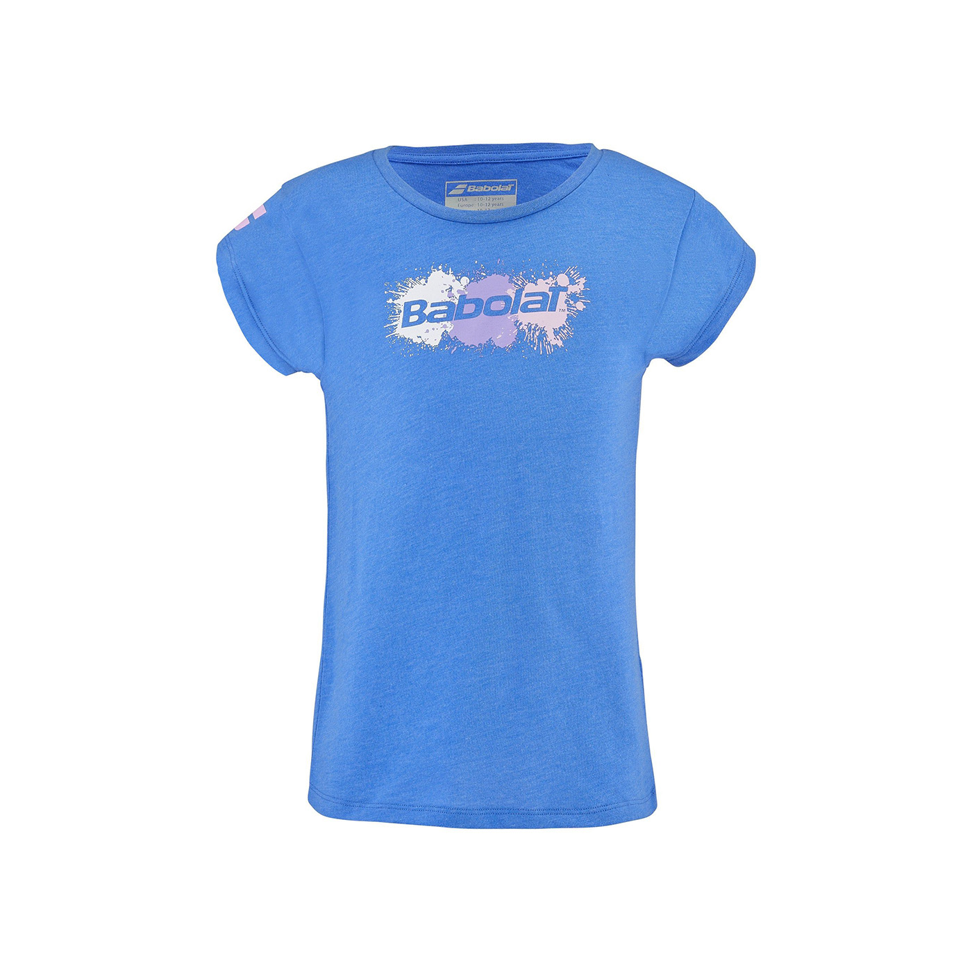  Babolat Exercise Cotton Kız Çocuk Mavi Tişört