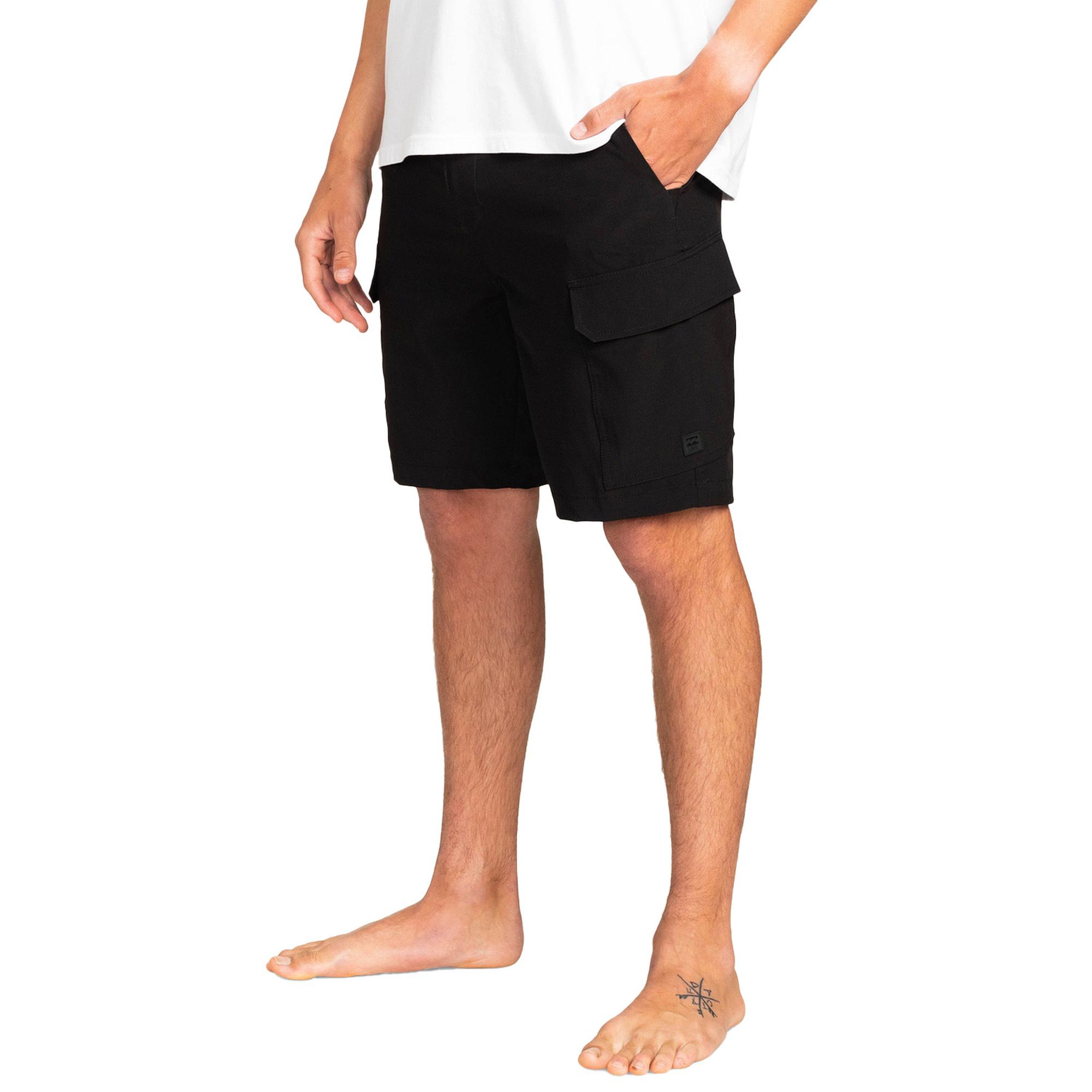 Billabong Surftrek Transport Cargo Erkek Siyah Walkshort