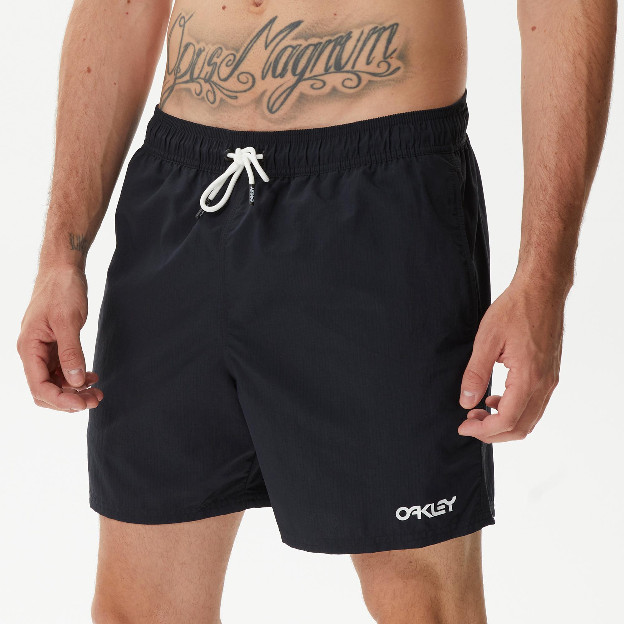 OAKLEY All Day 16 Beach Erkek Siyah Mayo Şort