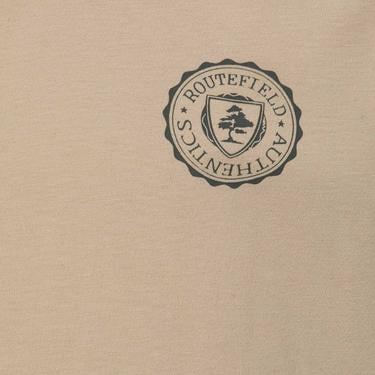  Routefield Timothy Erkek Kahverengi Tişört