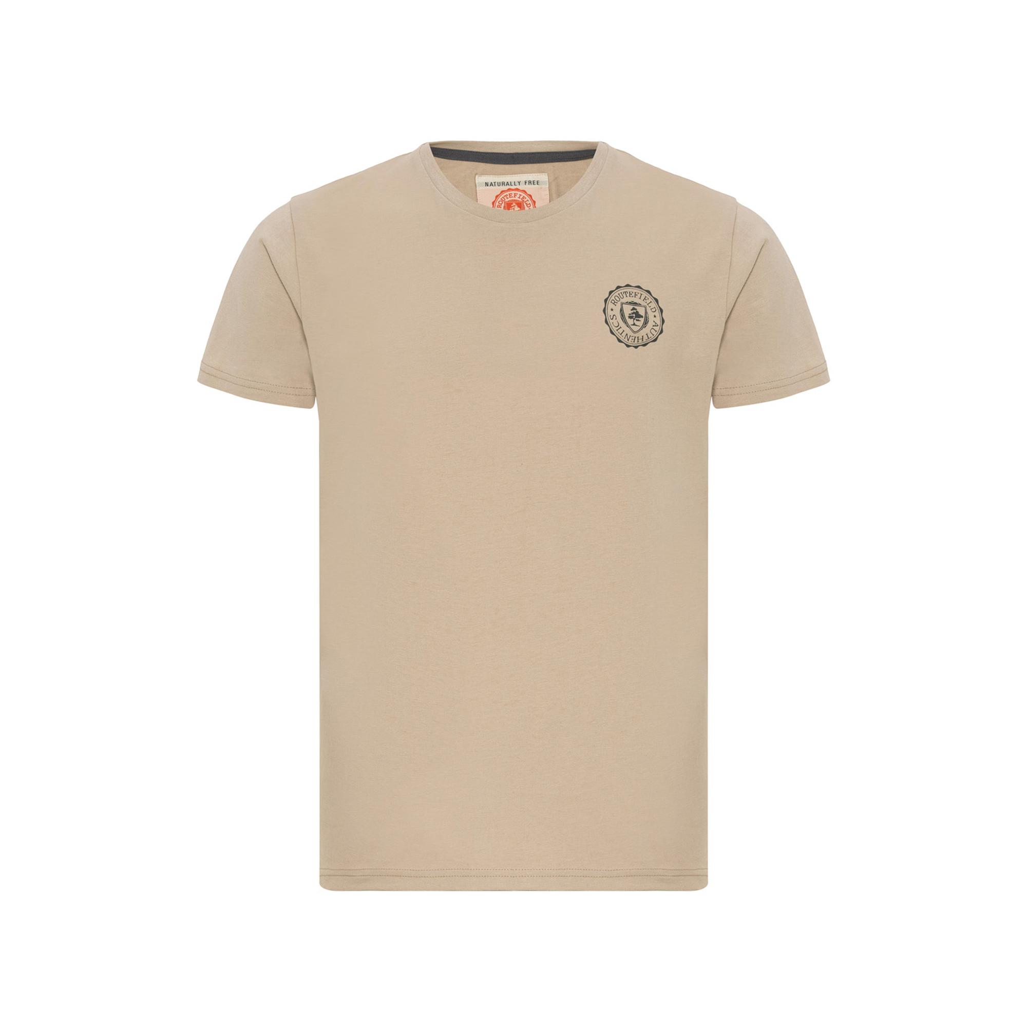 Routefield Timothy Erkek Kahverengi Tişört