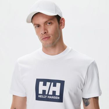  Helly Hansen Box Erkek Beyaz T-Shirt