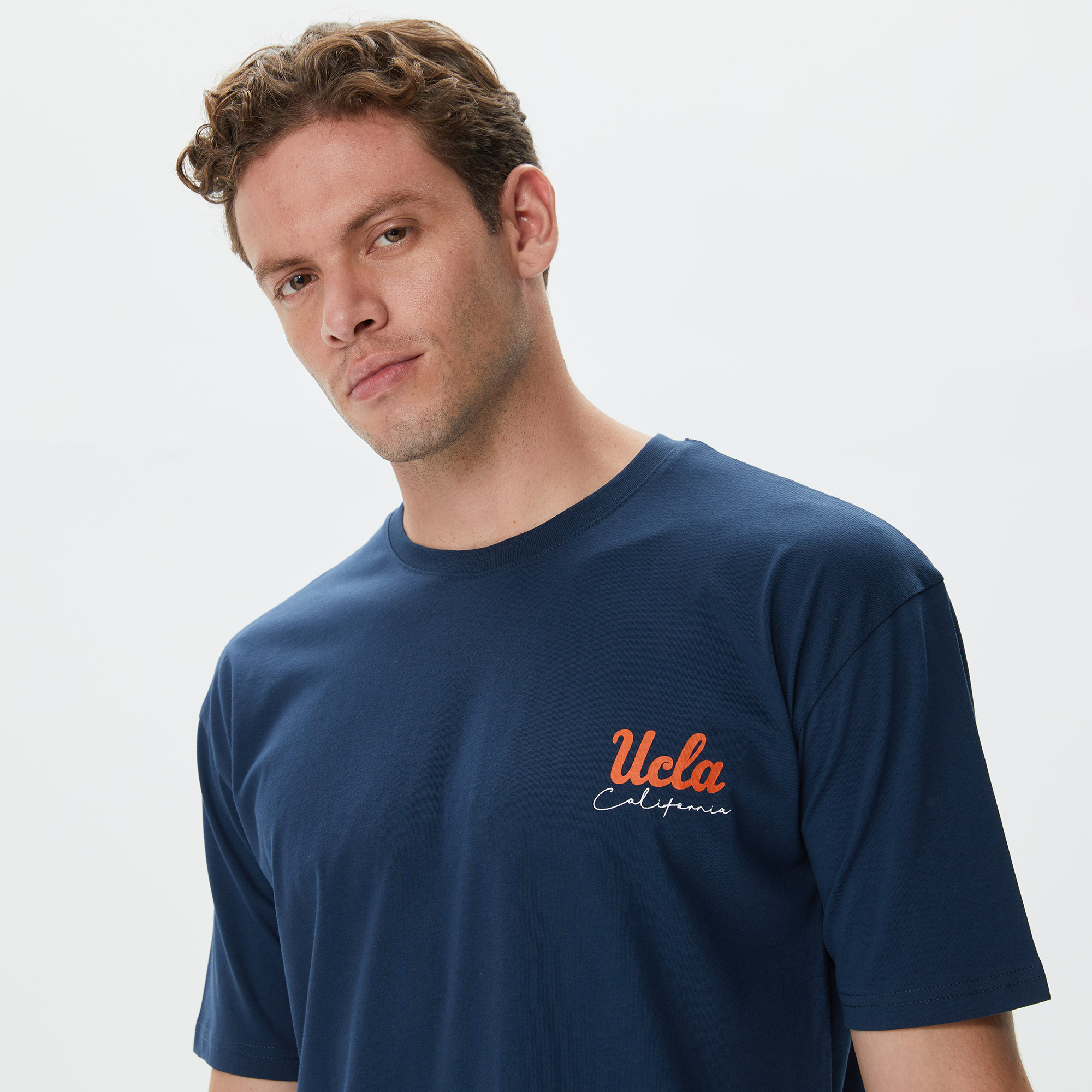 Ucla Gregg Erkek Lacivert T-Shirt