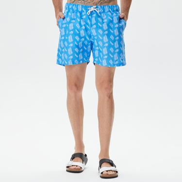  Ucla Adeon Erkek Mavi Mayo Şort