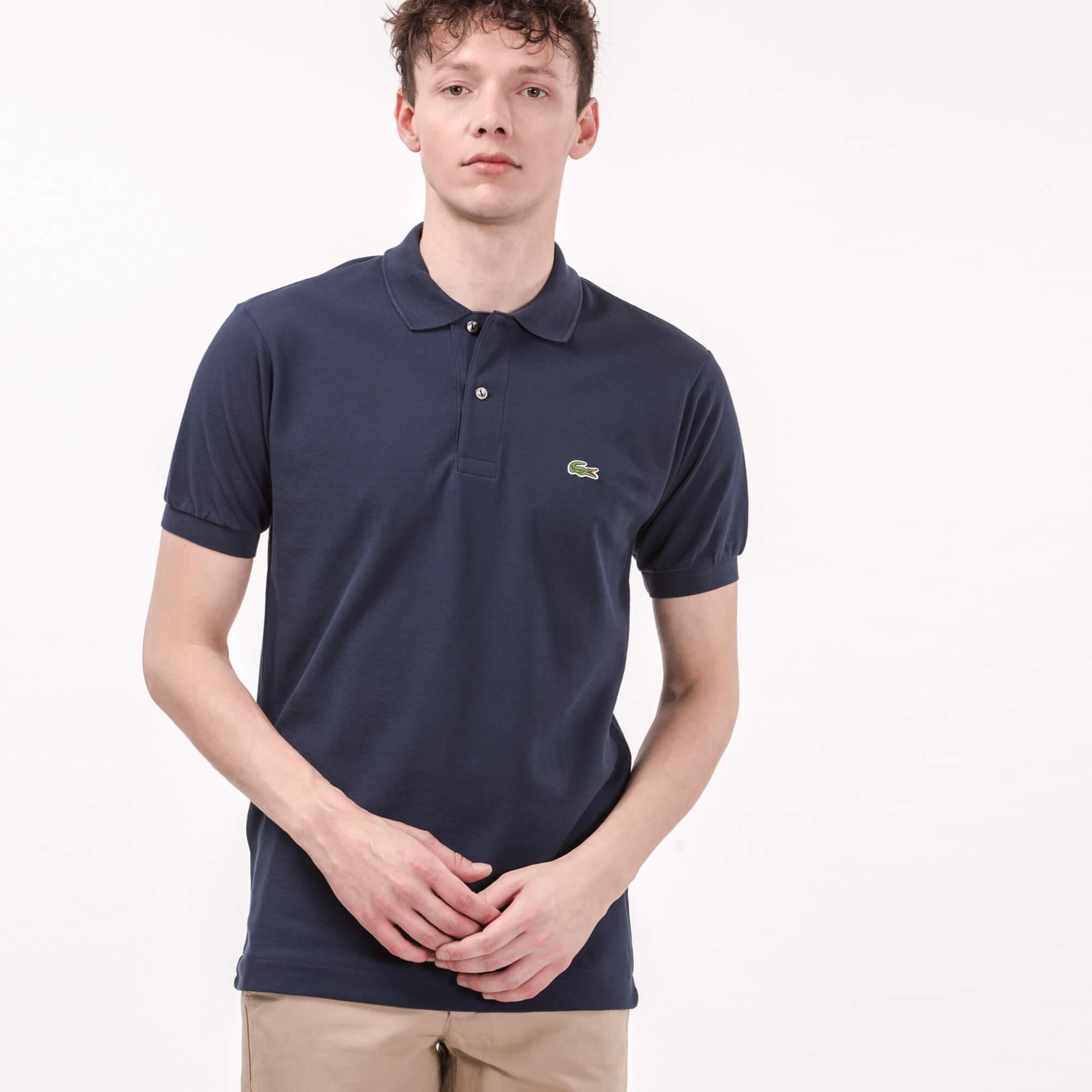 Lacoste L.12.12 Erkek Classic Fit Lacivert Polo
