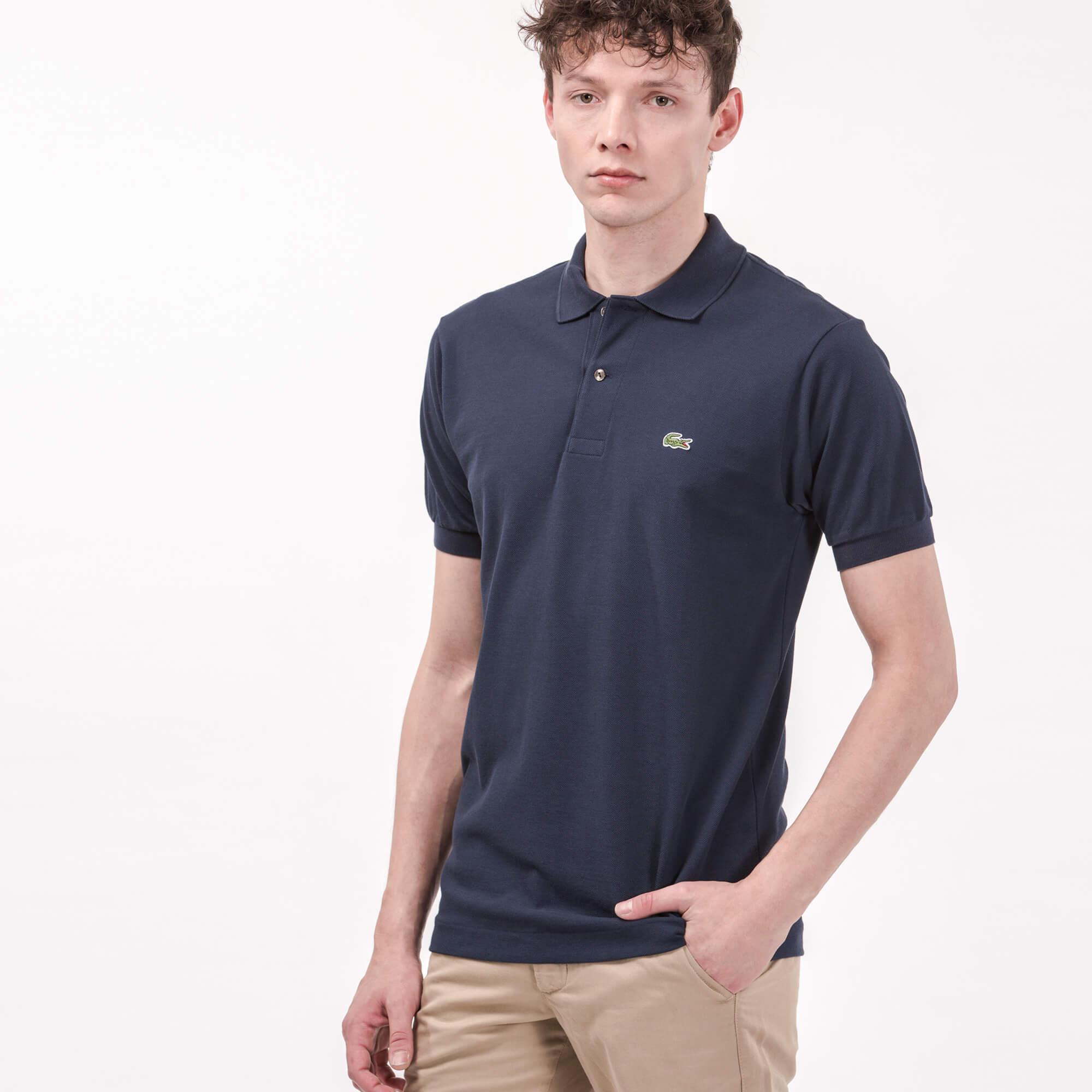 Lacoste L.12.12 Erkek Classic Fit Lacivert Polo