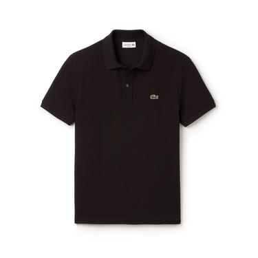 L.12.12 Erkek Slim Fit Siyah Polo