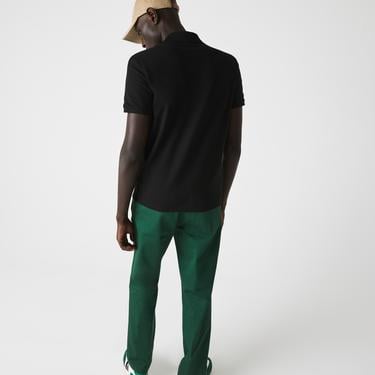  Erkek Slim Fit Siyah Polo