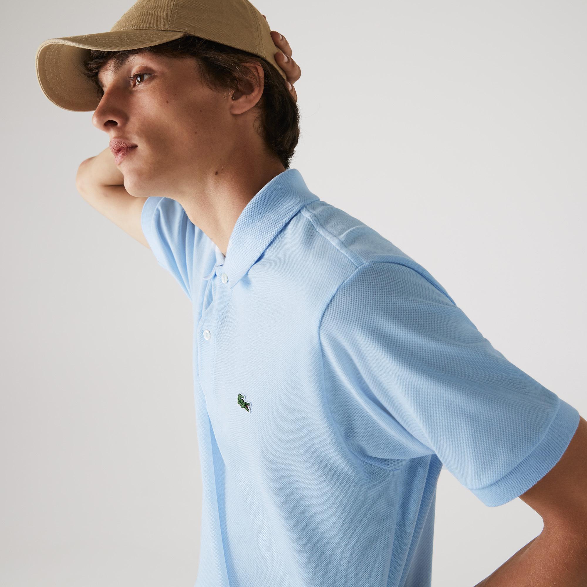 Lacoste L.12.12 Erkek Classic Fit Açık Mavi Polo