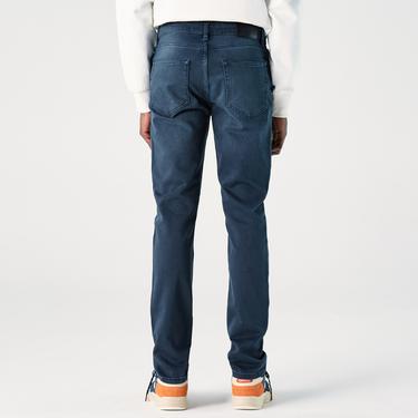  Erkek Slim Fit Mavi Jean Pantolon