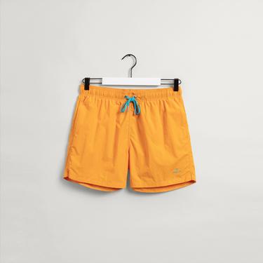  GANT Erkek Turuncu Classic Fit Mayo Şort