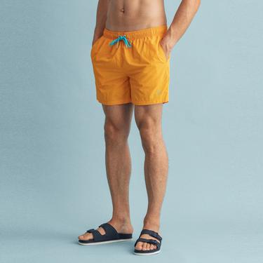  GANT Erkek Turuncu Classic Fit Mayo Şort