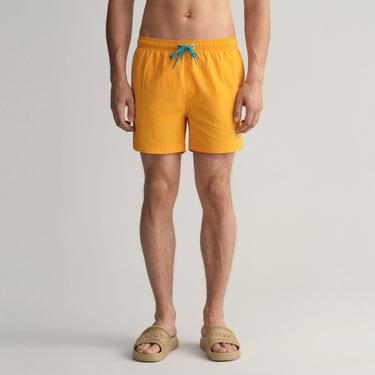  GANT Erkek Turuncu Classic Fit Mayo Şort
