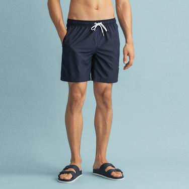  GANT Erkek Lacivert Logolu Mayo Şort