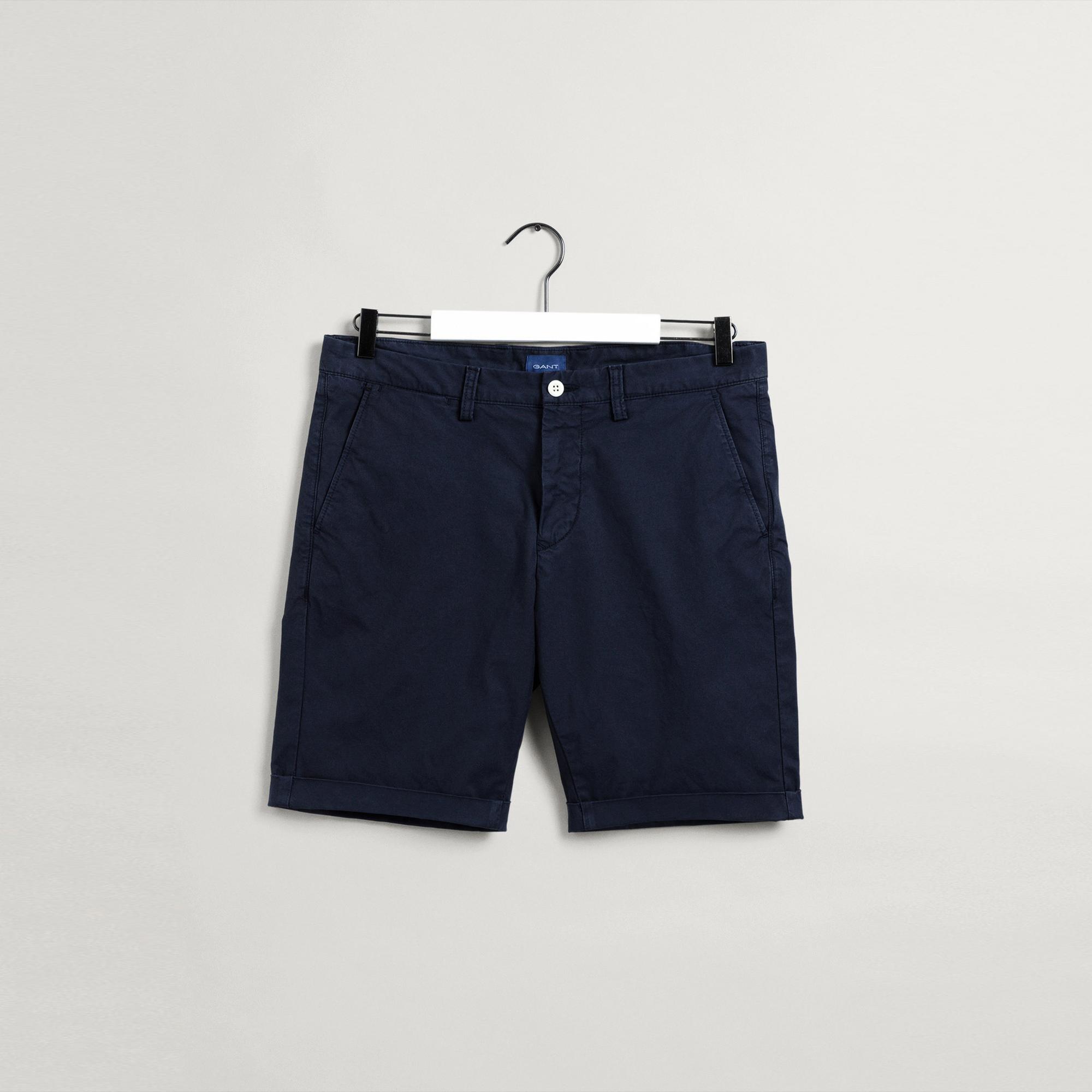 GANT Erkek Lacivert Regular Fit Şort