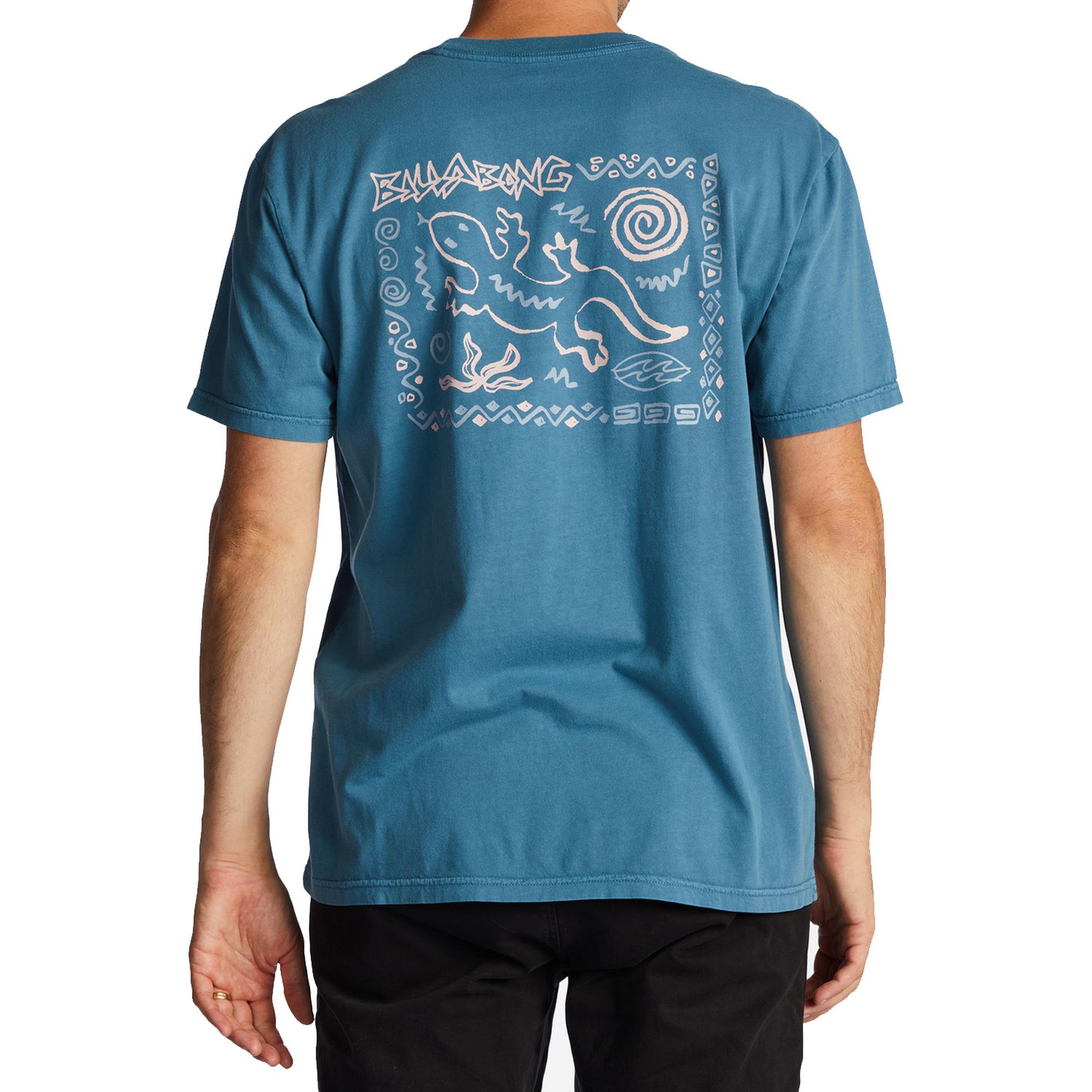 Billabong Reflections Ss Ww Erkek Mavi Tişört