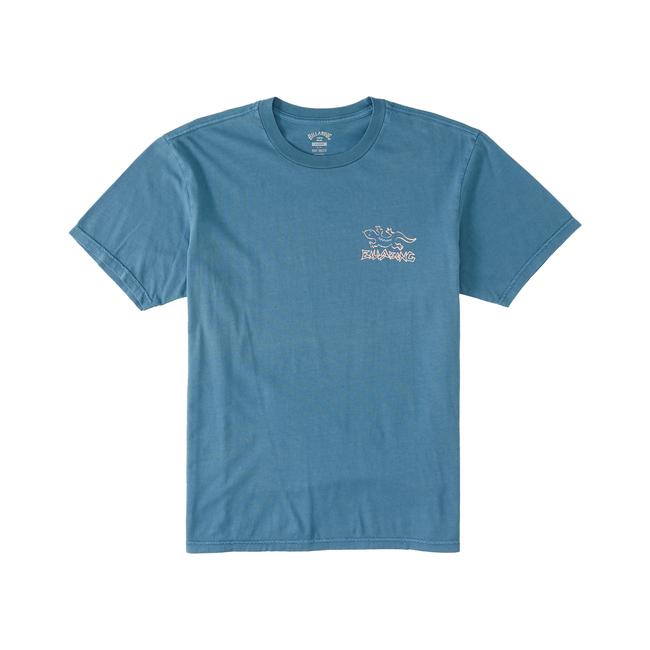  Billabong Reflections Ss Ww Erkek Mavi Tişört