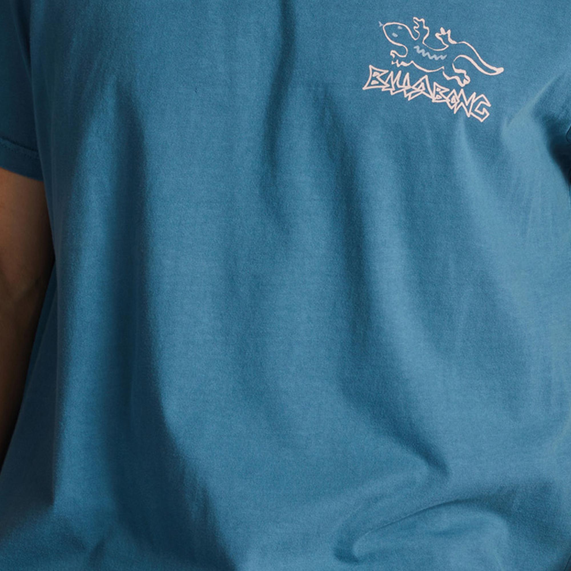 Billabong Reflections Ss Ww Erkek Mavi Tişört