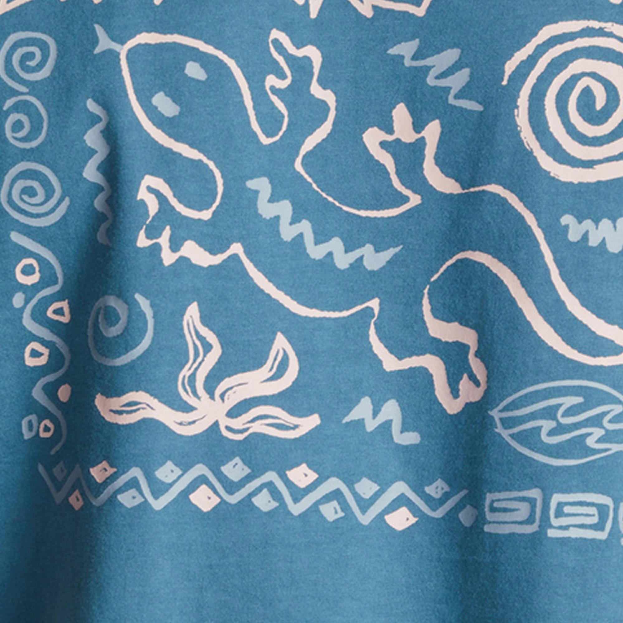 Billabong Reflections Ss Ww Erkek Mavi Tişört