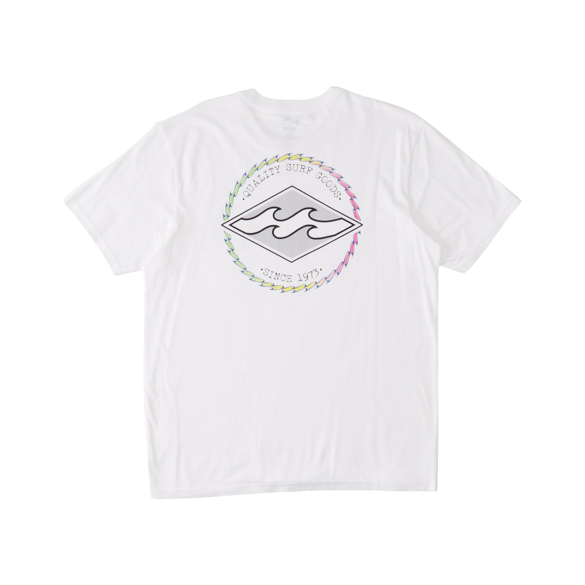 Billabong Rotor Diamond Ss Erkek Beyaz Tişört