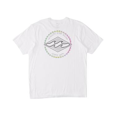  Billabong Rotor Diamond Ss Erkek Beyaz Tişört