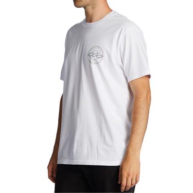  Billabong Rotor Diamond Ss Erkek Beyaz Tişört