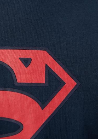  Mavi Superman Baskılı Lacivert Tişört Regular Fit / Normal Kesim 0610754-70490