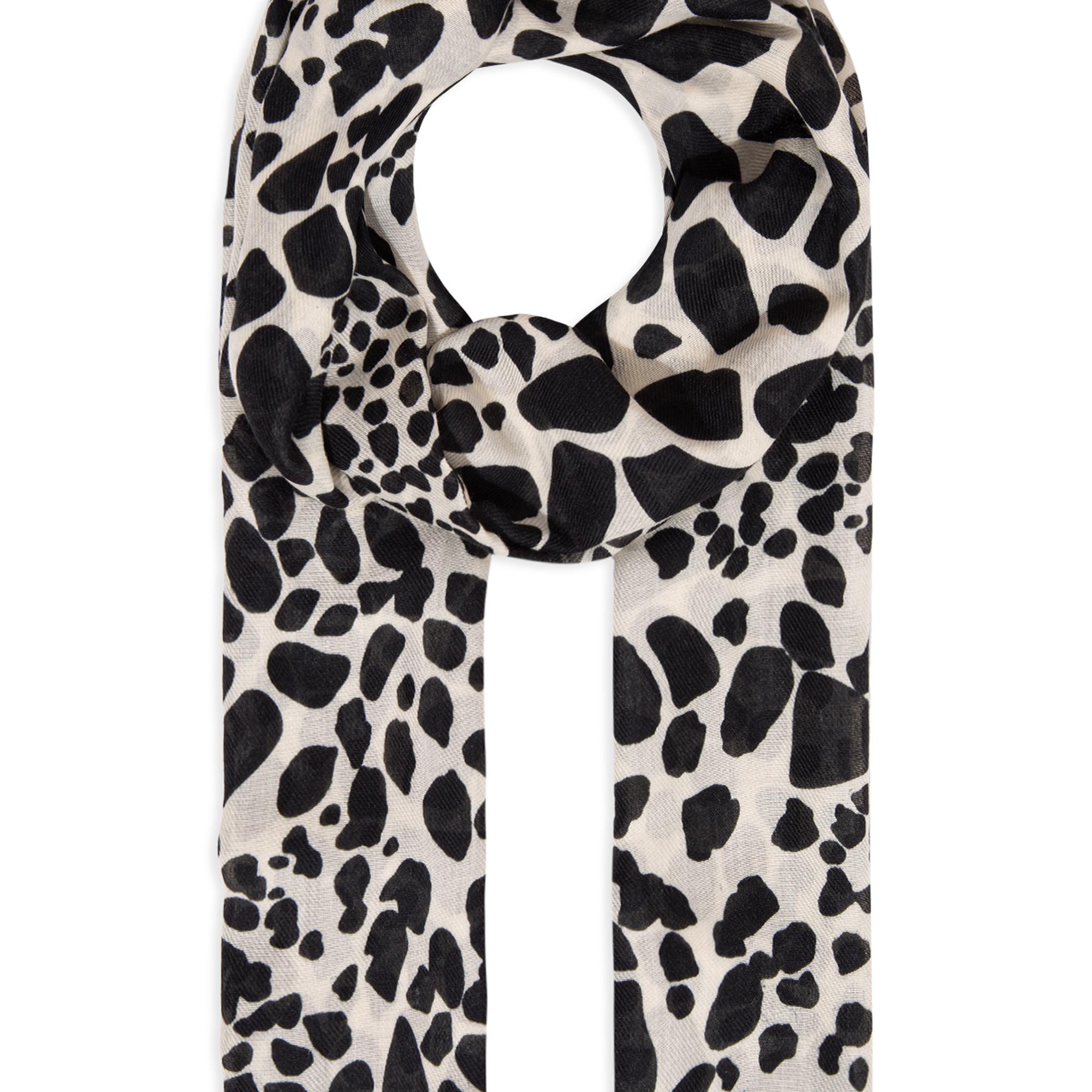 Mavi Baskılı Bej Şal 1911714-70185