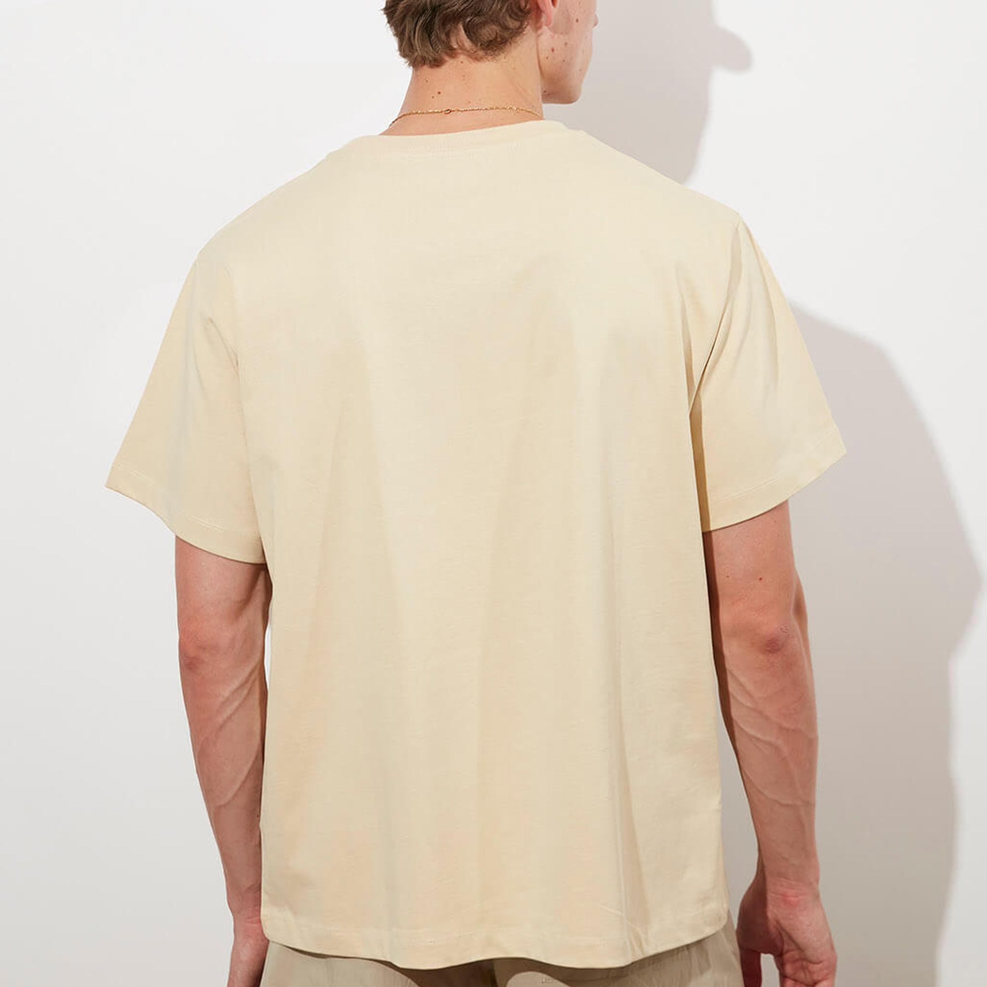 Baskılı Oversize Kompakt Tshirt